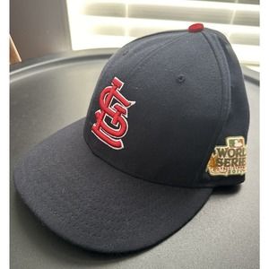 St Louis Cardinals 2011 World Series New Era 59Fifty Cap Hat On Field Size 7 1/4